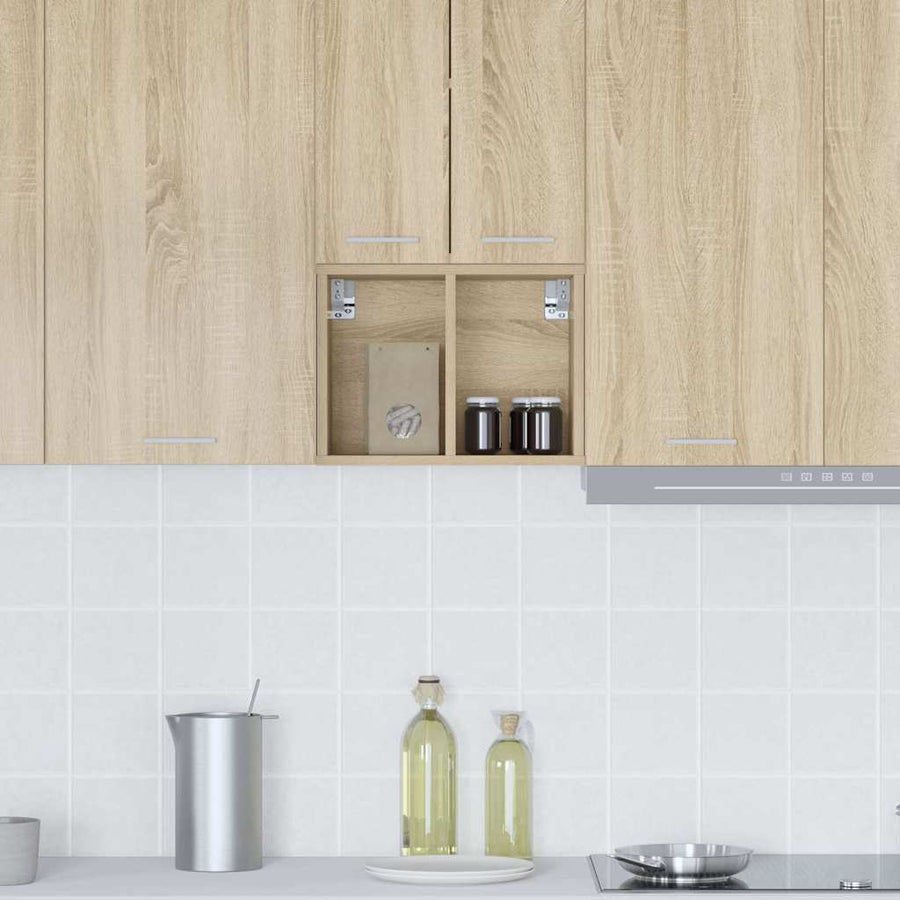 Hangkast Riga Sonoma Eiken 30 x 29,5 x 40 cm Bewerkt hout
