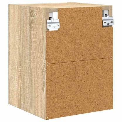 Hangkast Riga Sonoma Eiken 30 x 29,5 x 40 cm Bewerkt hout