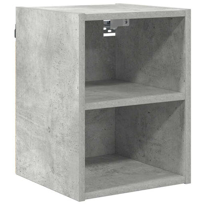 Hangkast Riga Beton Grijs 30 x 29,5 x 40 cm Bewerkt hout