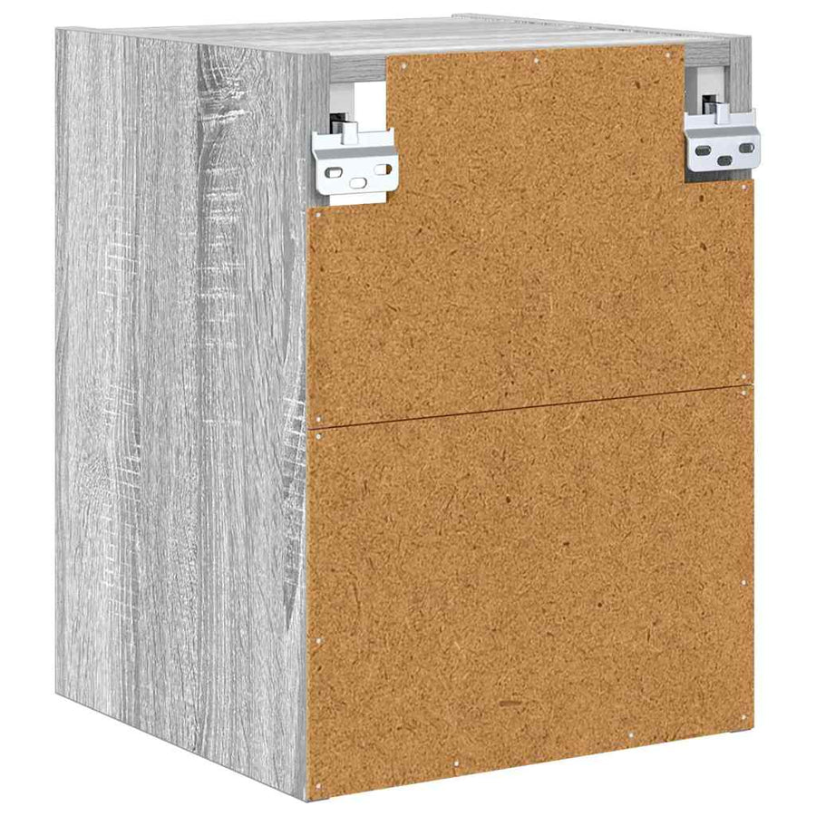 Hangkast Riga Grijs Sonoma 30 x 29,5 x 40 cm Bewerkt hout