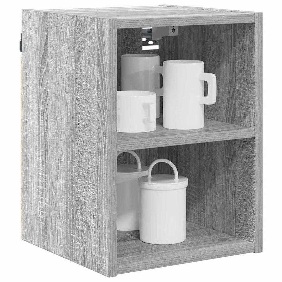 Hangkast Riga Grijs Sonoma 30 x 29,5 x 40 cm Bewerkt hout