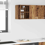 Hangkast 30x29.5x40 cm bewerkt hout oud hout