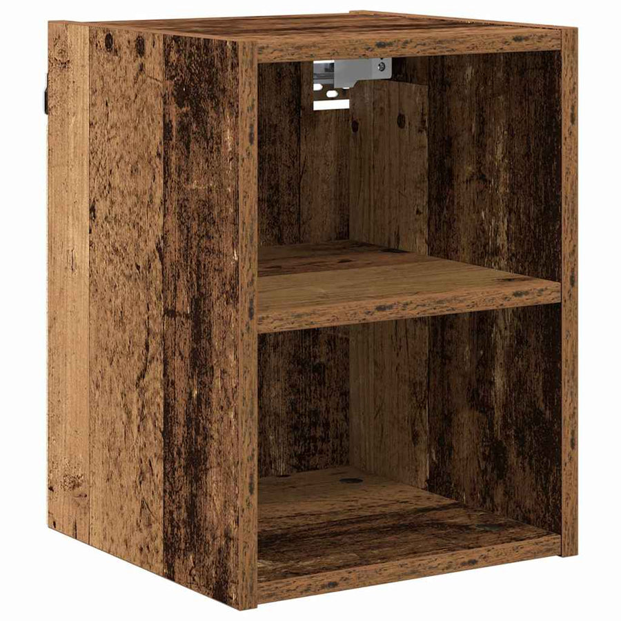 Hangkast met plank Riga Oud Hout 30 x 29,5 x 40 cm Bewerkt hout