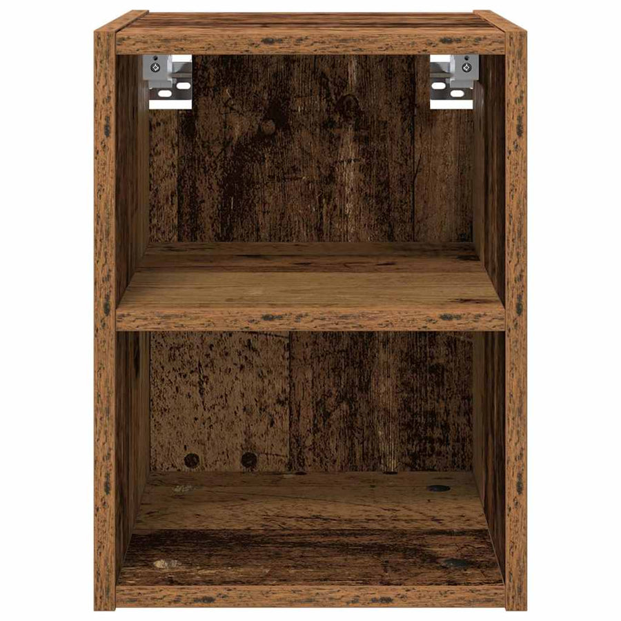 Hangkast met plank Riga Oud Hout 30 x 29,5 x 40 cm Bewerkt hout
