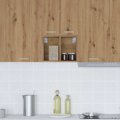 Hangkast Riga Artisan Eiken 30 x 29,5 x 40 cm Bewerkt hout