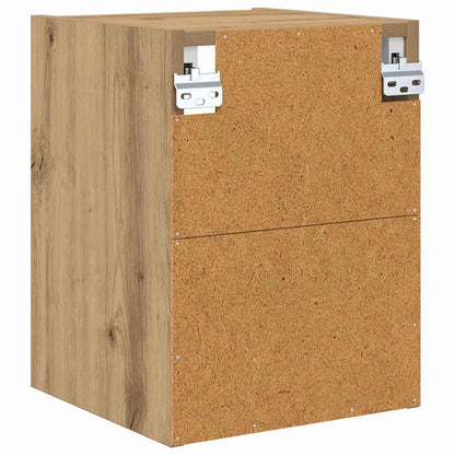 Hangkast Riga Artisan Eiken 30 x 29,5 x 40 cm Bewerkt hout
