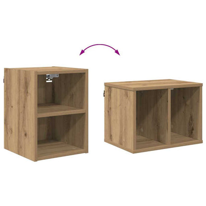 Hangkast Riga Artisan Eiken 30 x 29,5 x 40 cm Bewerkt hout