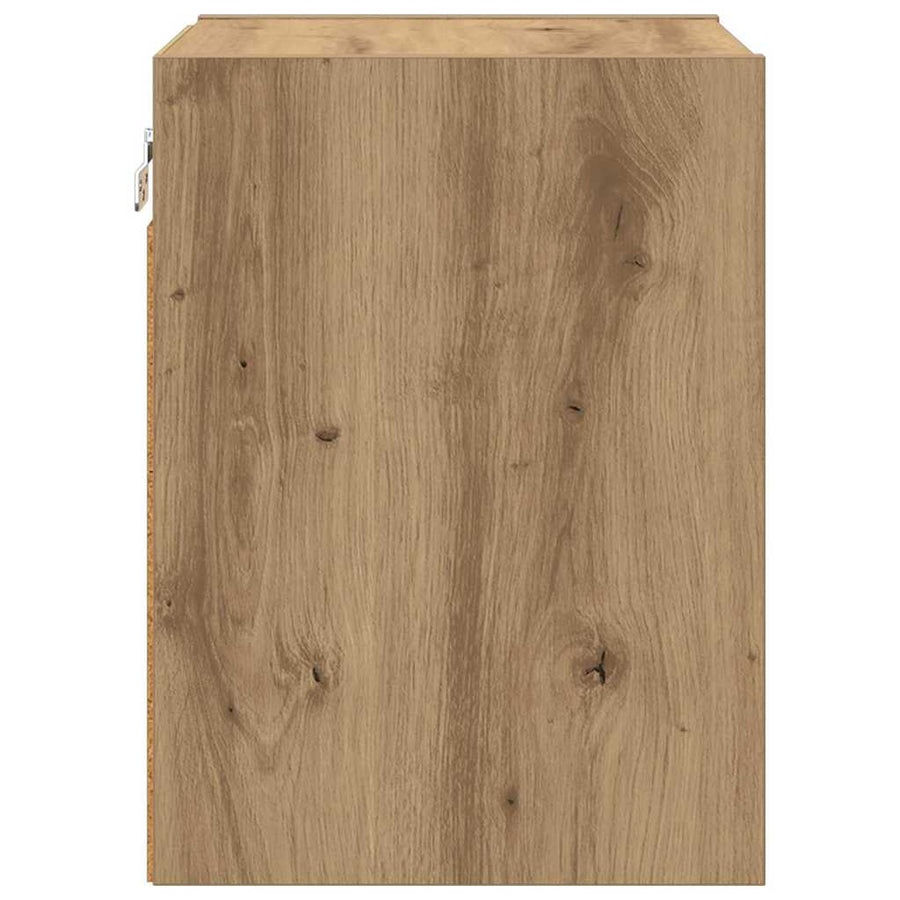 Hangkast Riga Artisan Eiken 30 x 29,5 x 40 cm Bewerkt hout