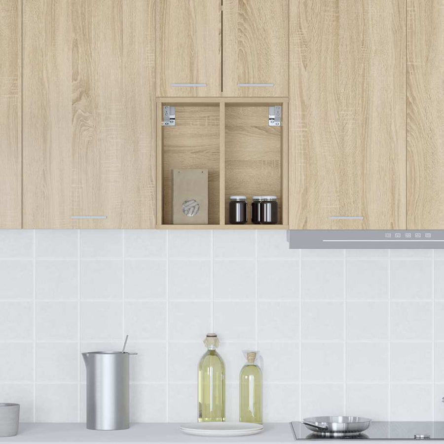 Hangkast Riga Sonoma Eiken 40 x 29,5 x 40 cm Bewerkt hout