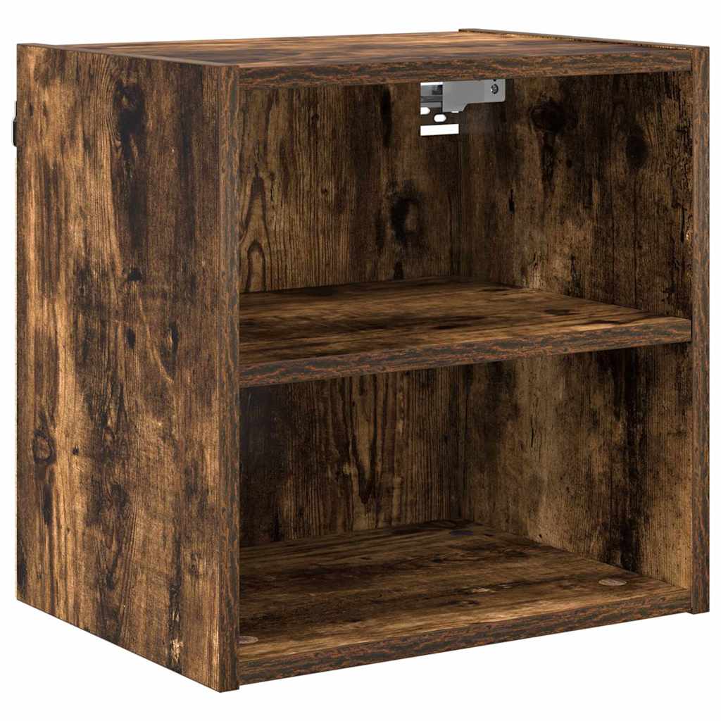 Hangkast Riga Gerookt eiken 40 x 29,5 x 40 cm Bewerkt hout