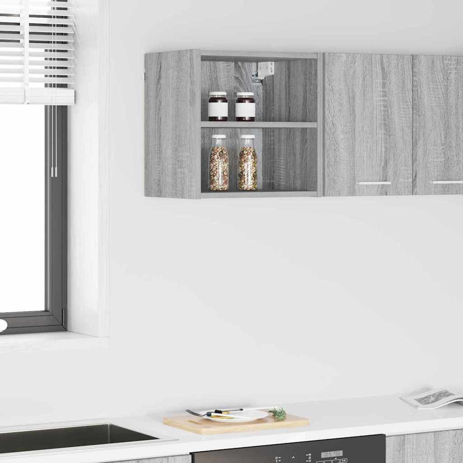 Hangkast Riga Grijs Sonoma 40 x 29,5 x 40 cm Bewerkt hout