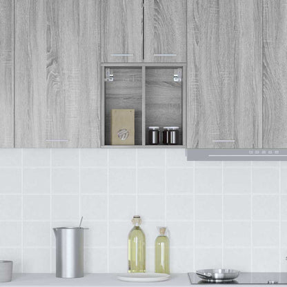 Hangkast Riga Grijs Sonoma 40 x 29,5 x 40 cm Bewerkt hout