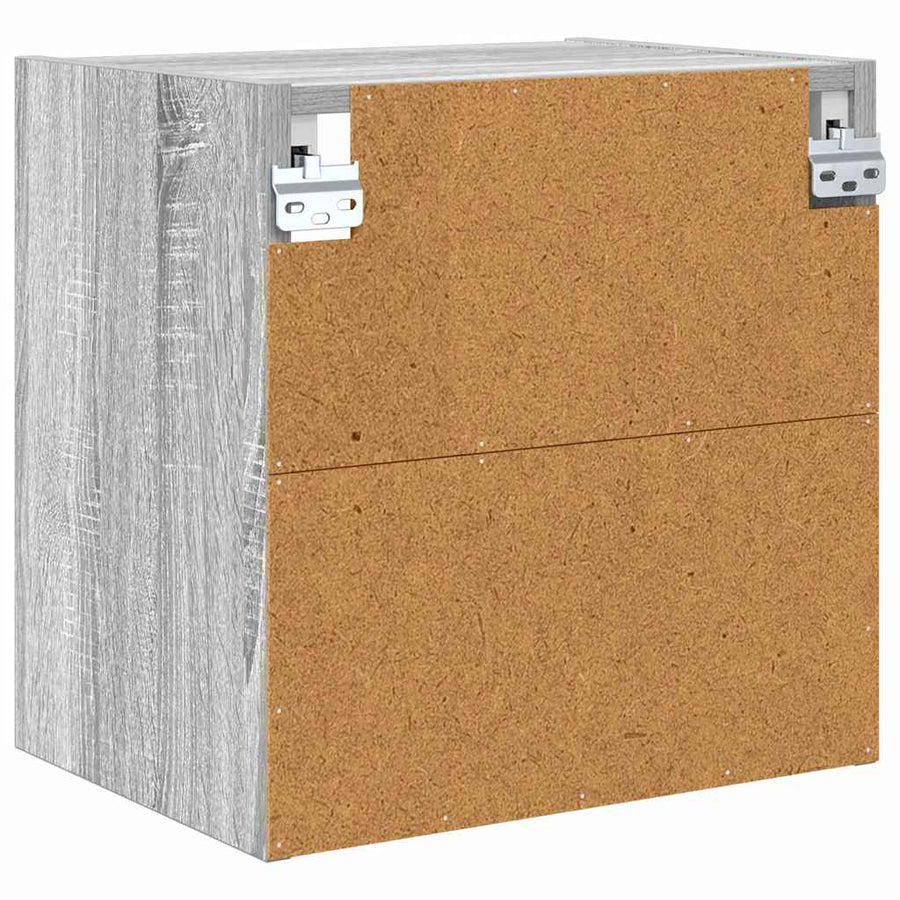 Hangkast Riga Grijs Sonoma 40 x 29,5 x 40 cm Bewerkt hout