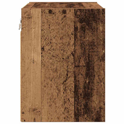 Hangkast met plank Riga Oud Hout 40 x 29,5 x 40 cm Bewerkt hout