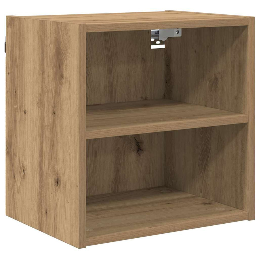 Hangkast Riga Artisan Eiken 40 x 29,5 x 40 cm Bewerkt hout