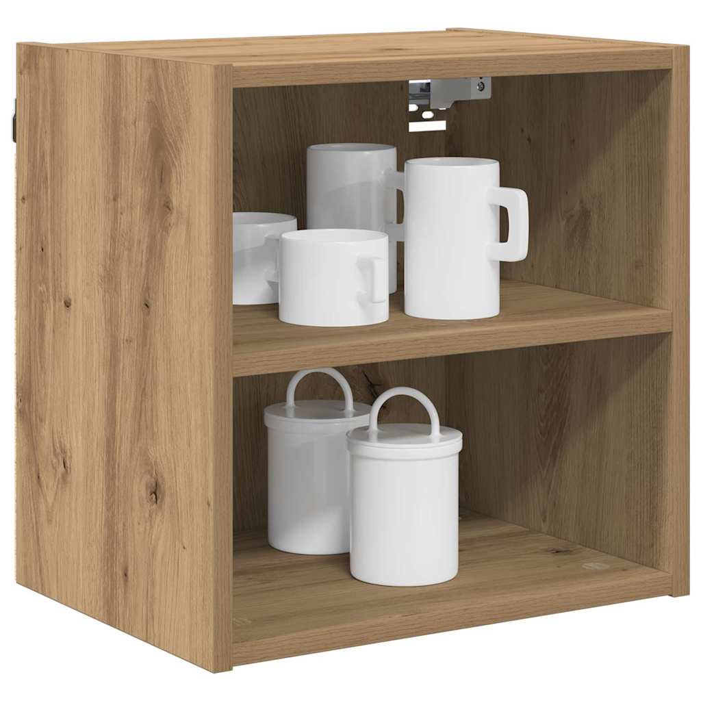 Hangkast Riga Artisan Eiken 40 x 29,5 x 40 cm Bewerkt hout