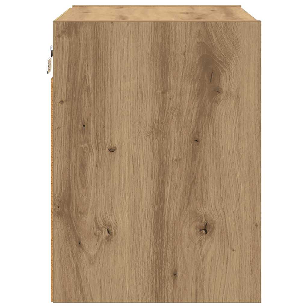 Hangkast Riga Artisan Eiken 40 x 29,5 x 40 cm Bewerkt hout