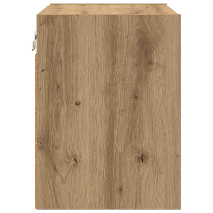 Hangkast Riga Artisan Eiken 40 x 29,5 x 40 cm Bewerkt hout