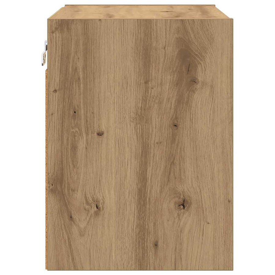 Hangkast Riga Artisan Eiken 40 x 29,5 x 40 cm Bewerkt hout