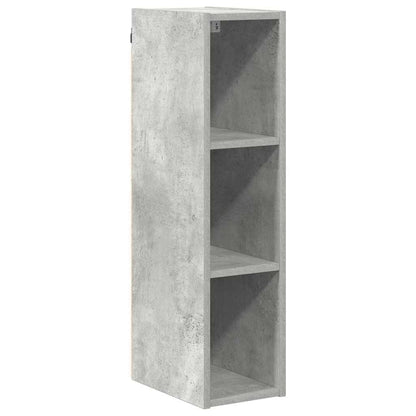 Hangkast Beton Grijs 20 x 29,5 x 80 cm Bewerkt hout