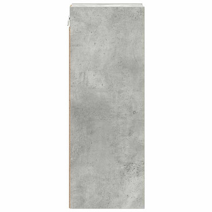 Hangkast Beton Grijs 20 x 29,5 x 80 cm Bewerkt hout