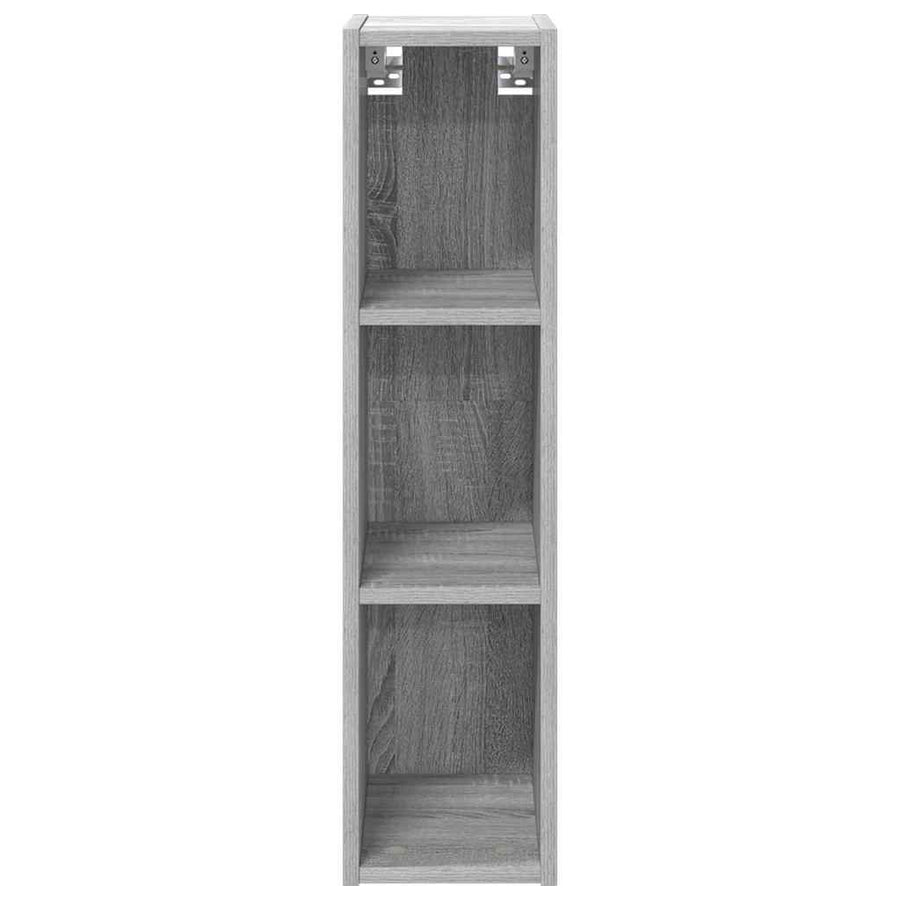 Hangkast Riga Grijs Sonoma 20 x 29,5 x 80 cm Bewerkt hout