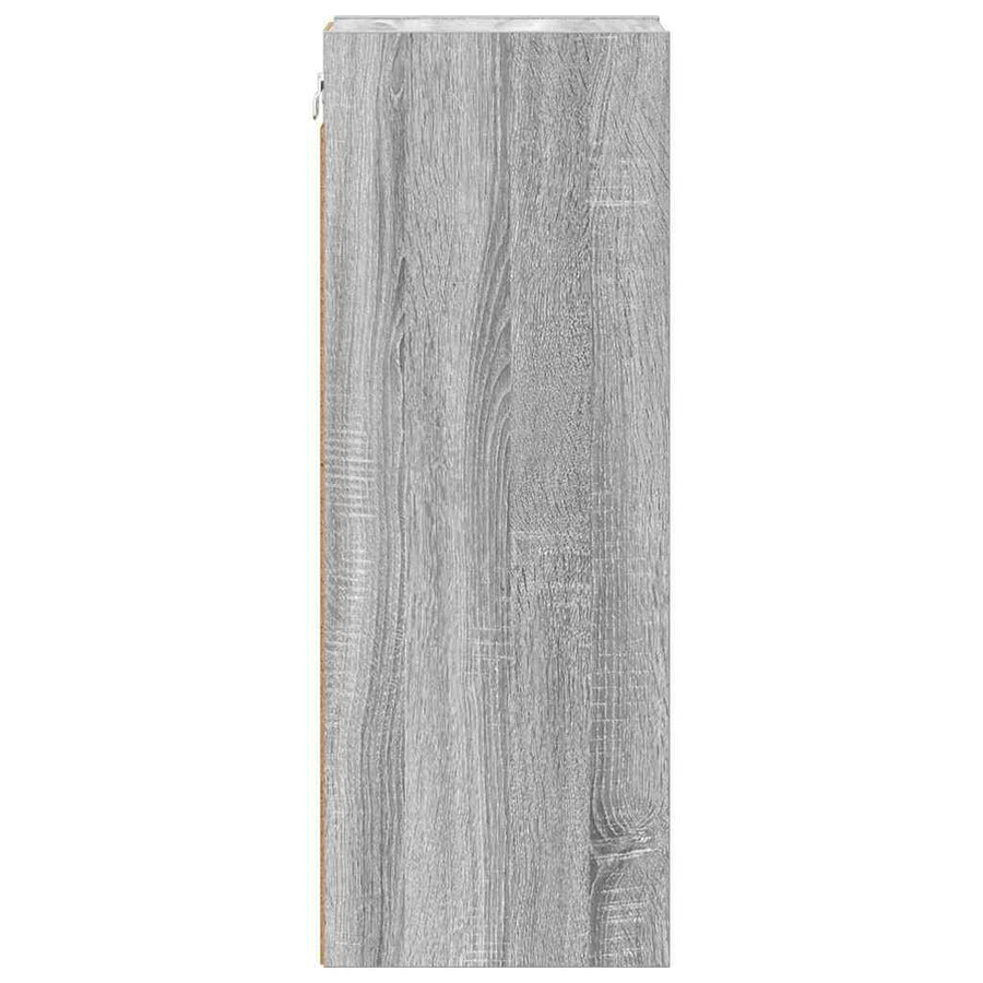 Hangkast Riga Grijs Sonoma 20 x 29,5 x 80 cm Bewerkt hout