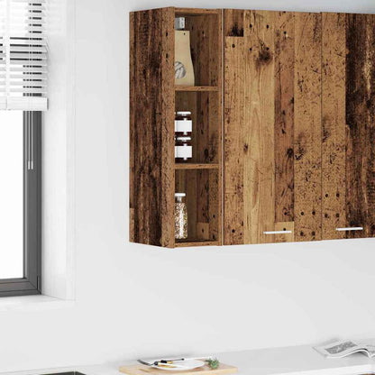 Hangkast met plank Riga Oud Hout 20 x 29,5 x 80 cm Bewerkt hout