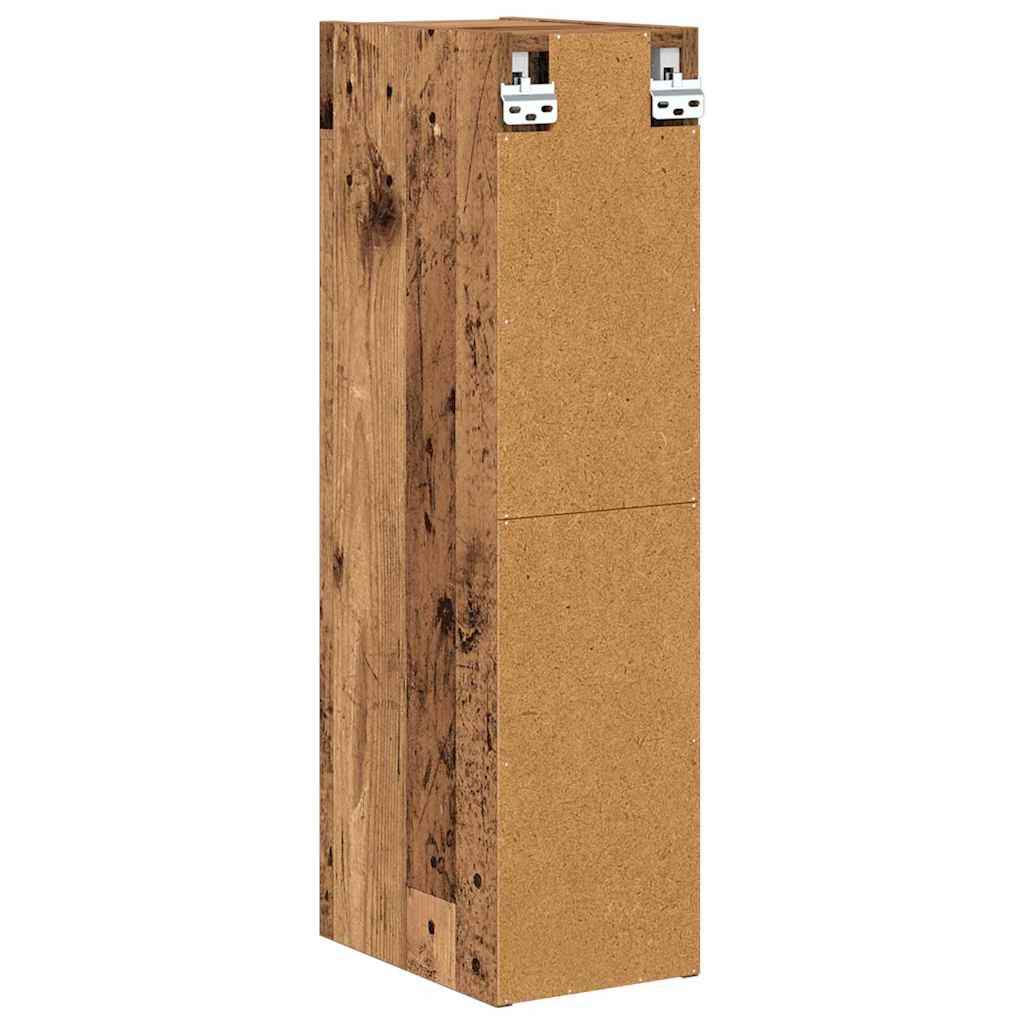 Hangkast met plank Riga Oud Hout 20 x 29,5 x 80 cm Bewerkt hout