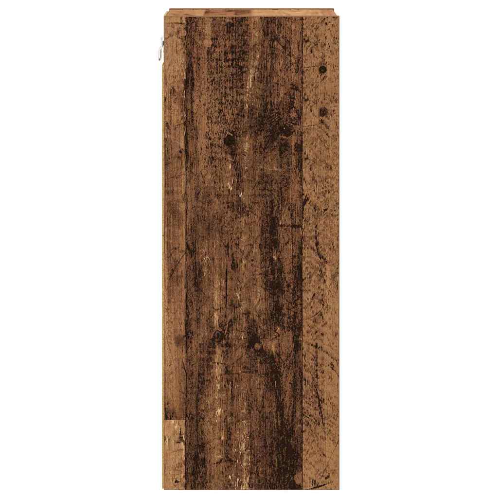 Hangkast met plank Riga Oud Hout 20 x 29,5 x 80 cm Bewerkt hout