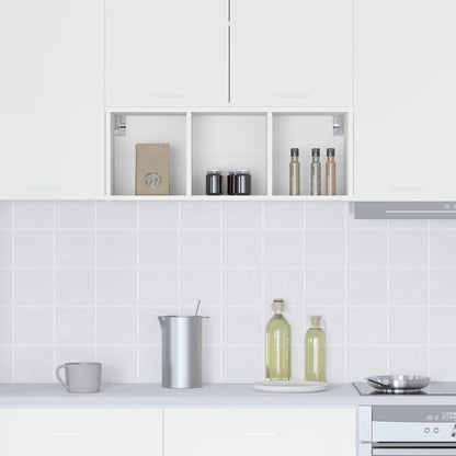 Hangkast met plank Riga Wit 30 x 29,5 x 80 cm Bewerkt hout