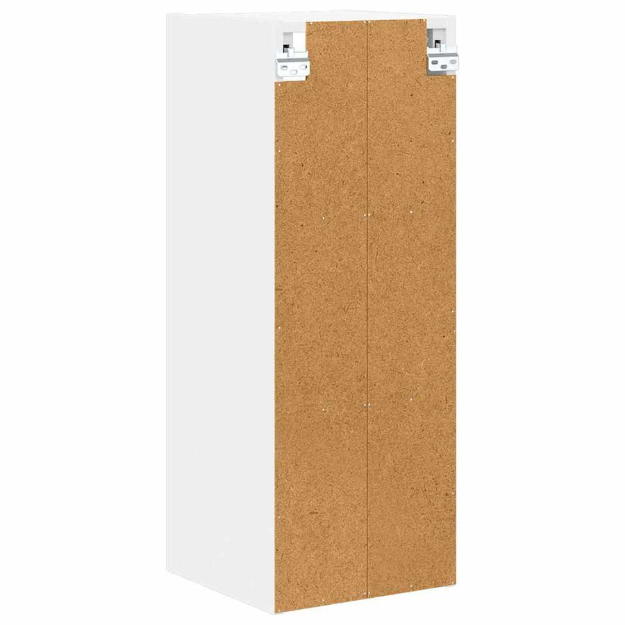 Hangkast met plank Riga Wit 30 x 29,5 x 80 cm Bewerkt hout