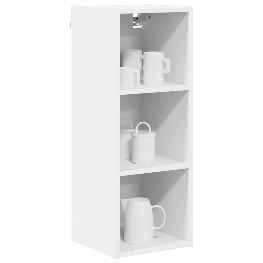 Hangkast met plank Riga Wit 30 x 29,5 x 80 cm Bewerkt hout