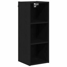 Hangkast Riga Zwart Eiken 30 x 29,5 x 80 cm Bewerkt hout