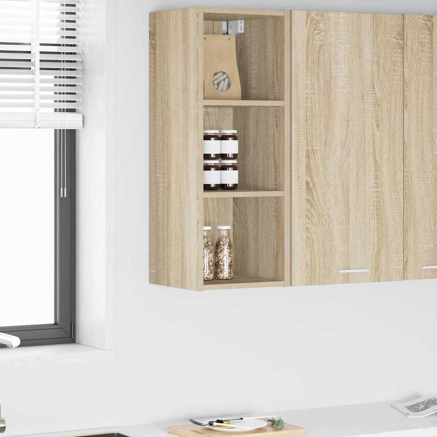 Hangkast Riga Sonoma Eiken 30 x 29,5 x 80 cm Bewerkt hout