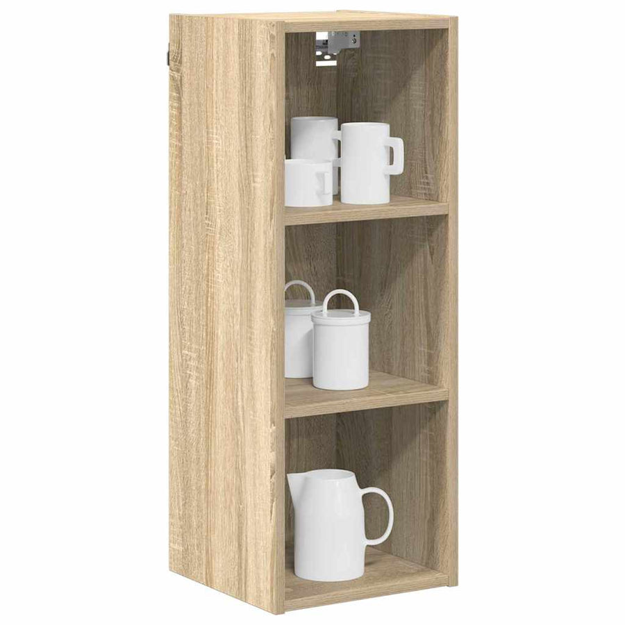 Hangkast Riga Sonoma Eiken 30 x 29,5 x 80 cm Bewerkt hout
