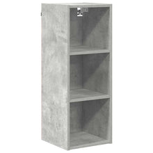 Hangkast Riga Beton Grijs 30 x 29,5 x 80 cm Bewerkt hout