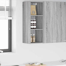 Hangkast Riga Grijs Sonoma 30 x 29,5 x 80 cm Bewerkt hout