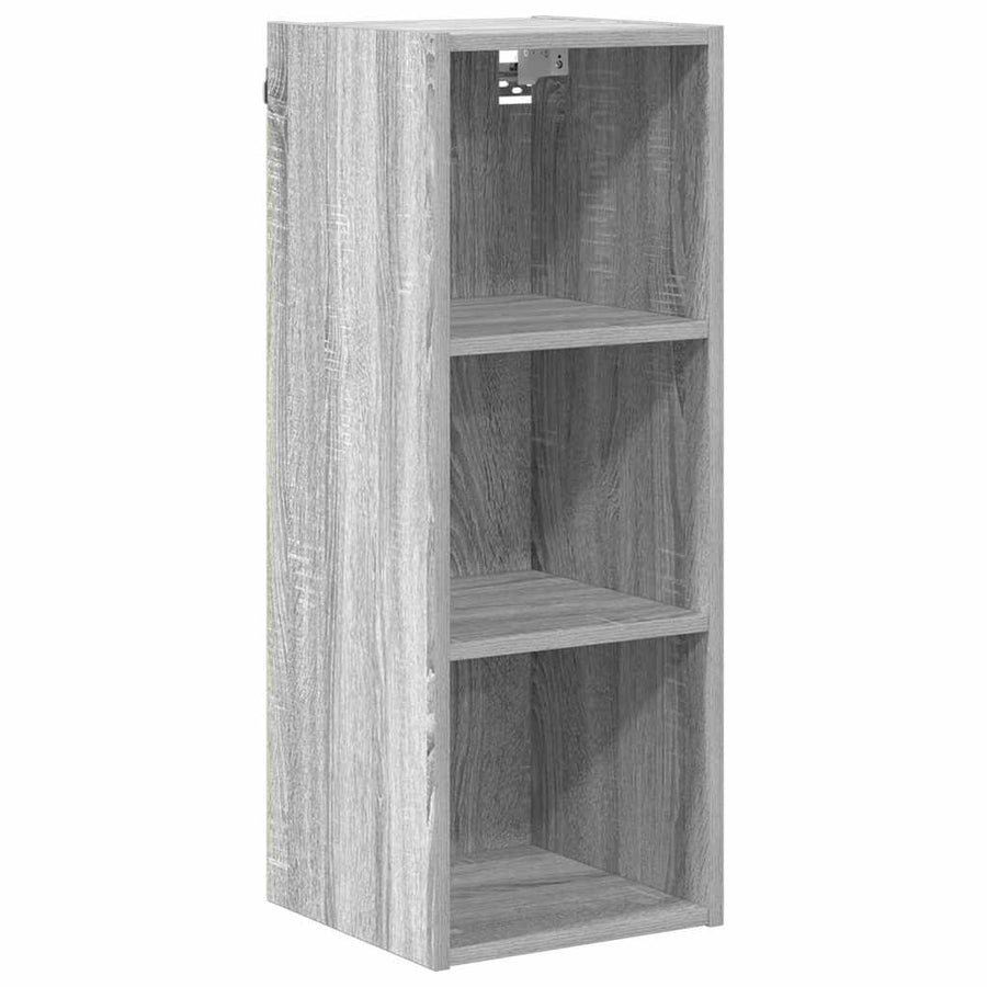 Hangkast Riga Grijs Sonoma 30 x 29,5 x 80 cm Bewerkt hout