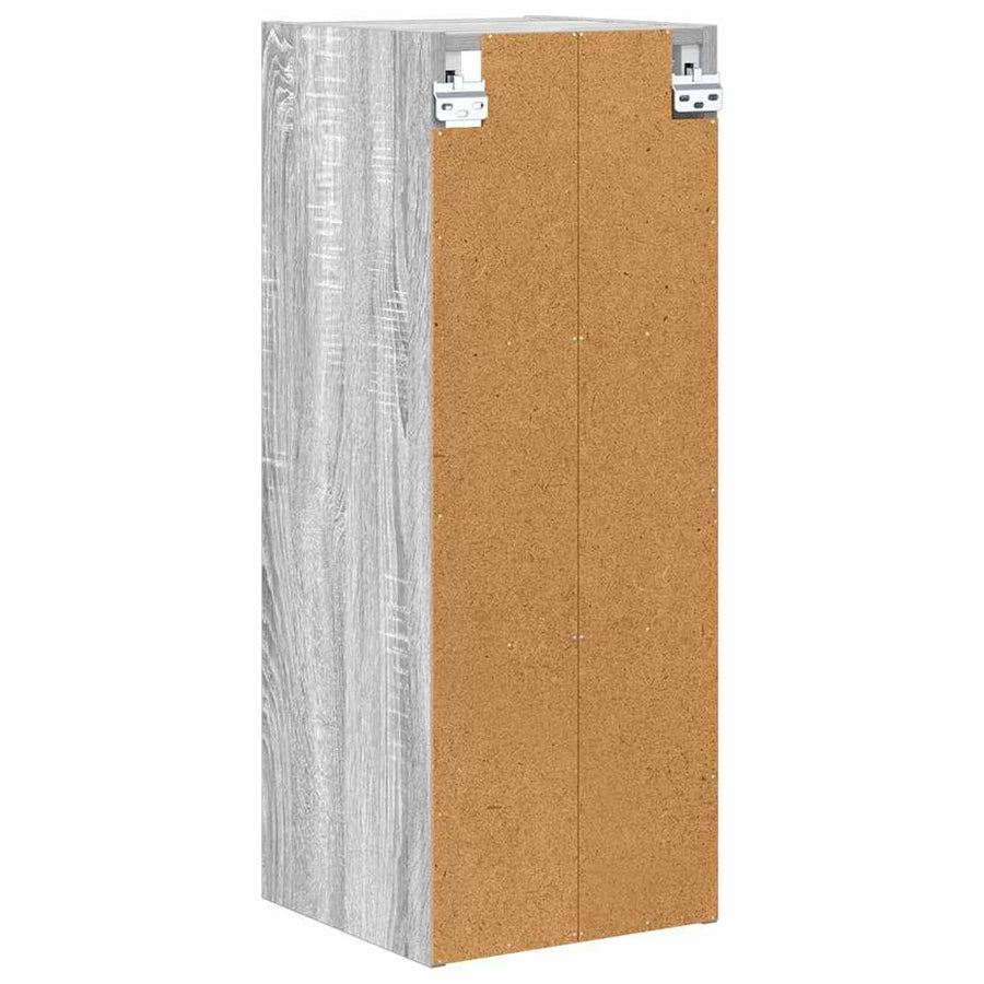 Hangkast Riga Grijs Sonoma 30 x 29,5 x 80 cm Bewerkt hout