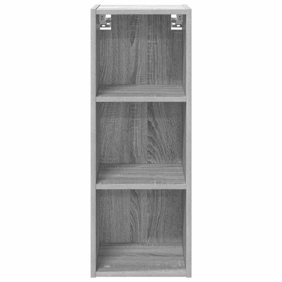 Hangkast Riga Grijs Sonoma 30 x 29,5 x 80 cm Bewerkt hout