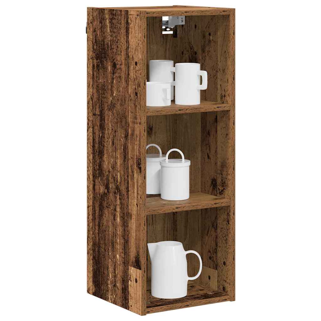Hangkast met plank Riga Oud Hout 30 x 29,5 x 80 cm Bewerkt hout