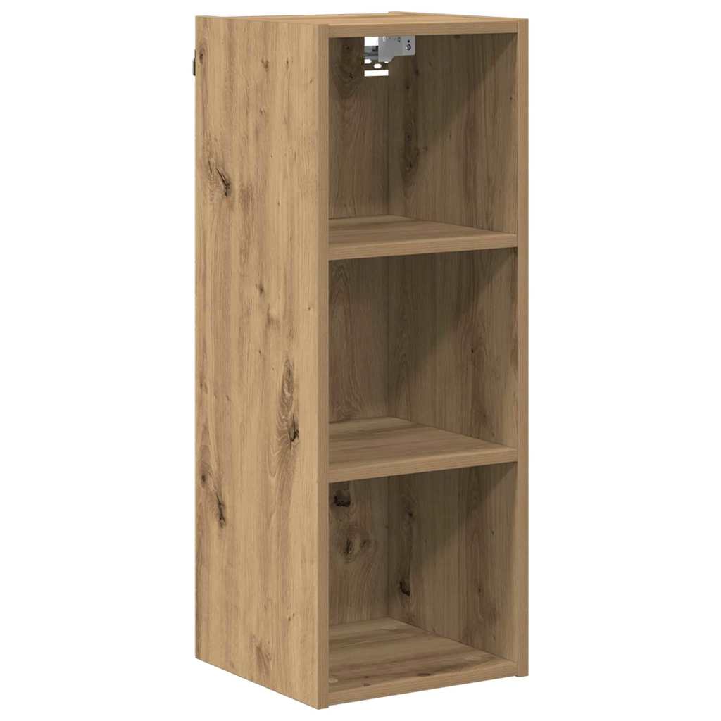 Hangkast Riga Artisan Eiken 30 x 29,5 x 80 cm Bewerkt hout