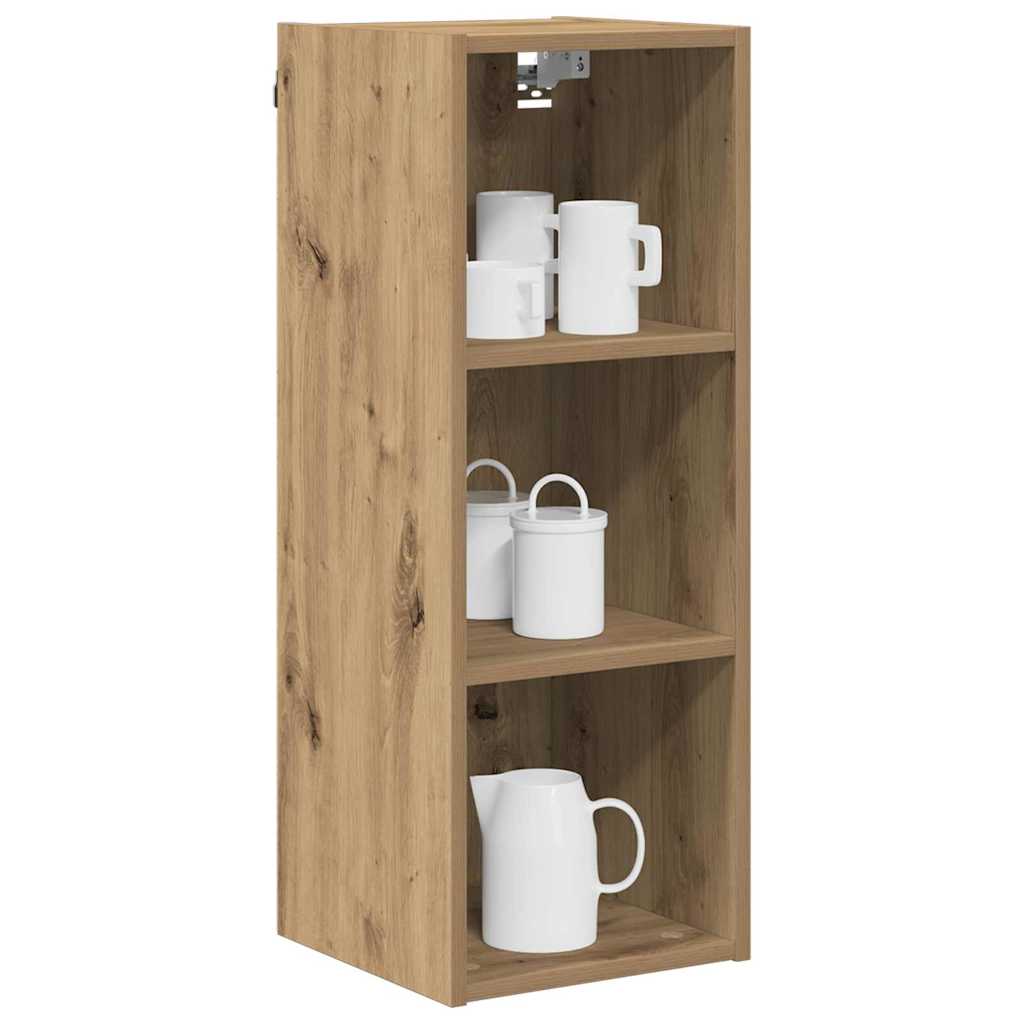 Hangkast Riga Artisan Eiken 30 x 29,5 x 80 cm Bewerkt hout