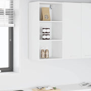 Hangkast 40x29.5x80 cm bewerkt hout wit