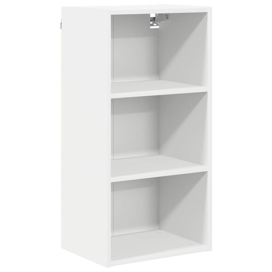 Hangkast met plank Riga Wit 40 x 29,5 x 80 cm Bewerkt hout