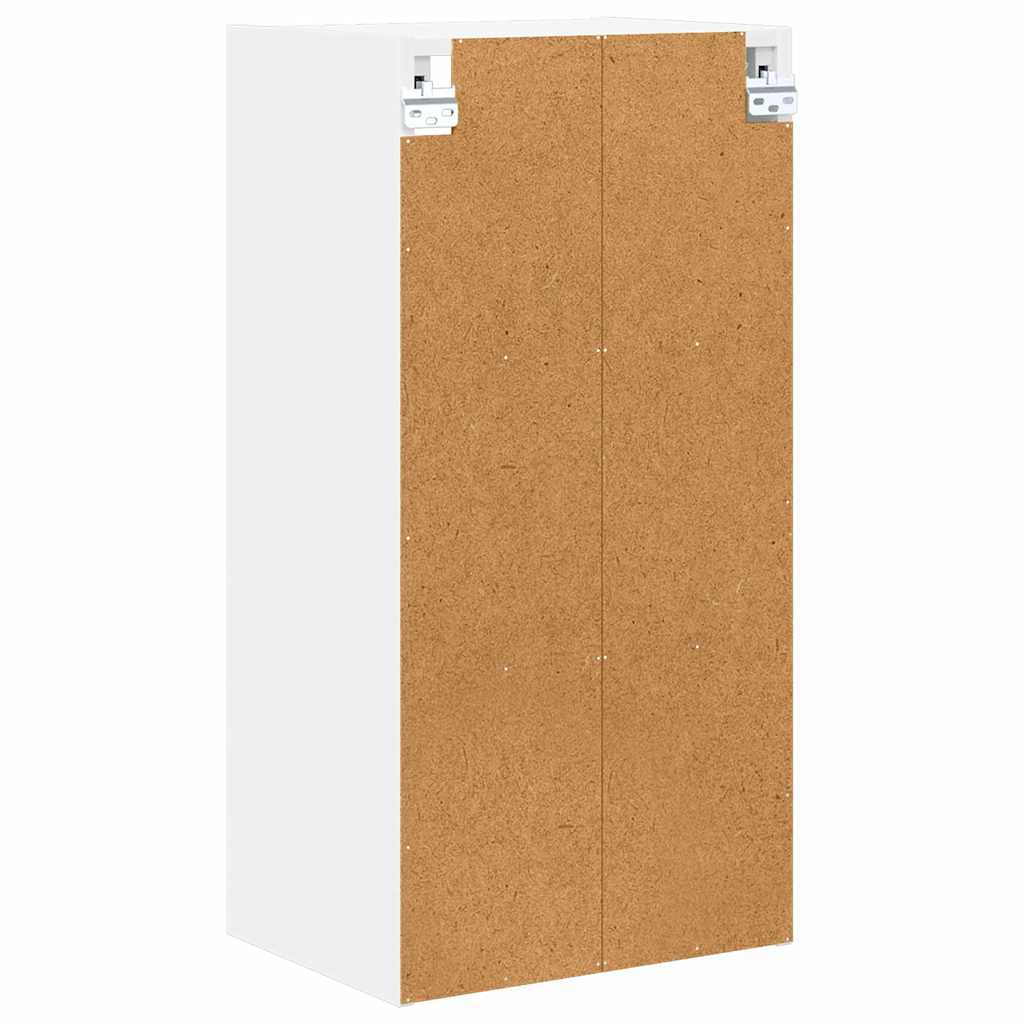 Hangkast met plank Riga Wit 40 x 29,5 x 80 cm Bewerkt hout