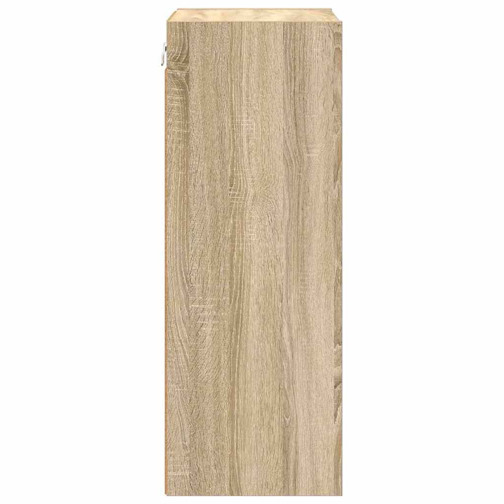 Hangkast Riga Sonoma Eiken 40 x 29,5 x 80 cm Bewerkt hout