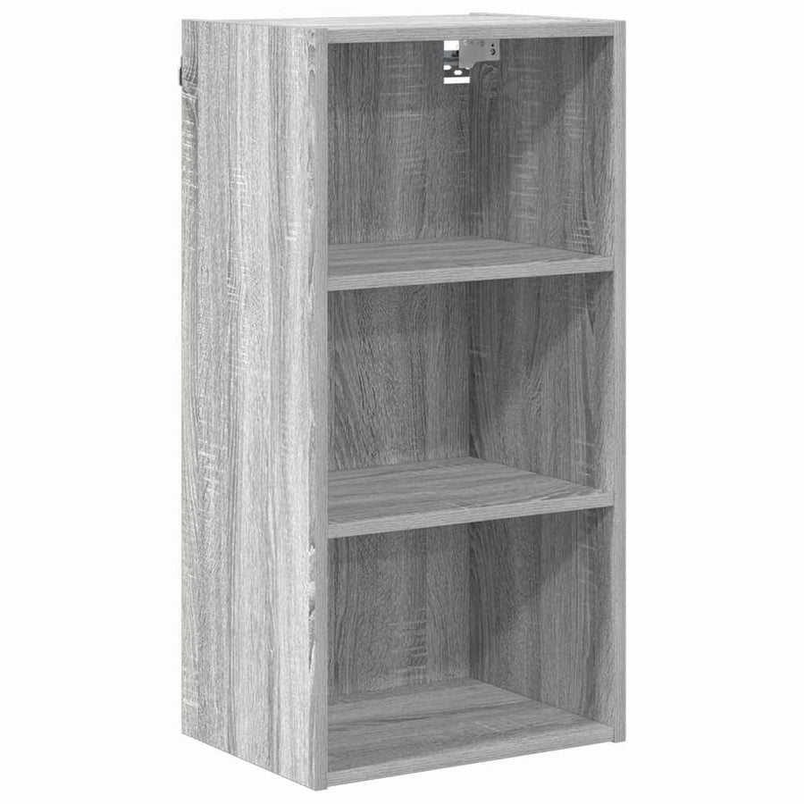 Hangkast Riga Grijs Sonoma 40 x 29,5 x 80 cm Bewerkt hout