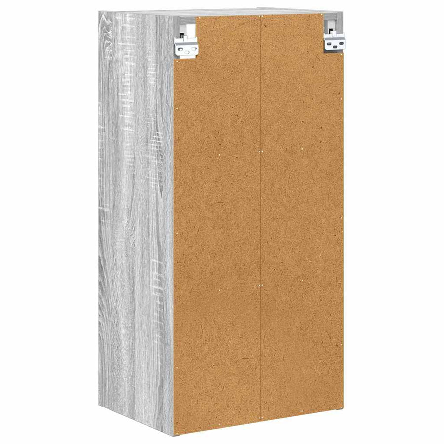 Hangkast Riga Grijs Sonoma 40 x 29,5 x 80 cm Bewerkt hout